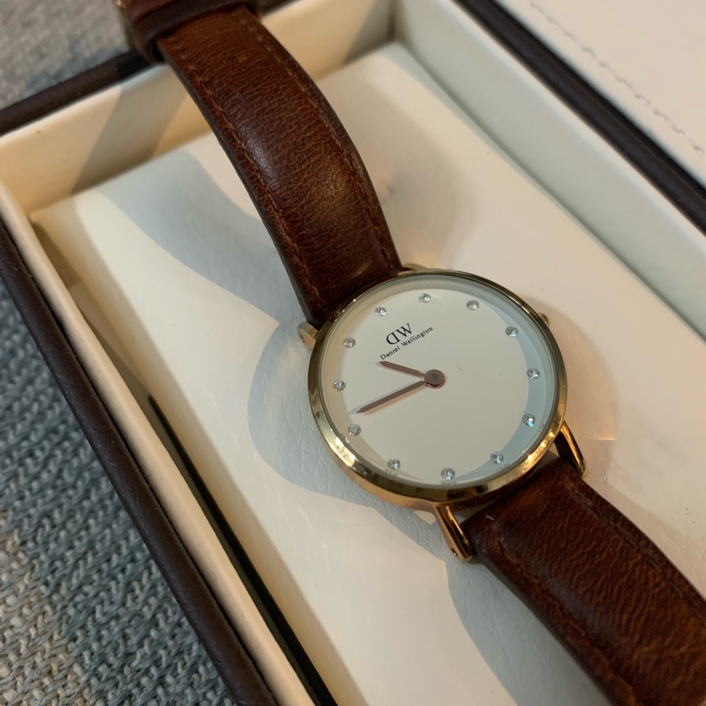 Daniel Wellington Sheffield Diamond Dial Ladies Watch